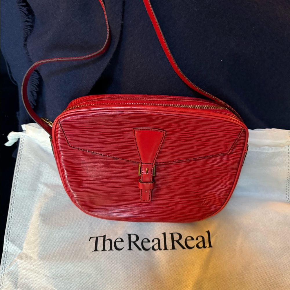 Louis Vuitton Red Crossbody Bag Jeune Fille
